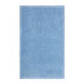 Yves Delorme Duetto bath towel, pastel blue with white border