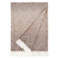 Missoni Home Leichtes Plaid Timmy, beige-braun