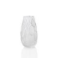 Lalique Silex vase, small, clear