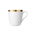 Sieger by Fürstenberg Treasure Gold Kaffeebecher (ohne Unterteller), Coup-Form