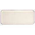 Gien Filets Bordeaux rectangular cake platter