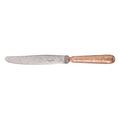 Christofle Jardin d'Eden dinner knife, silverplated & rose gold plated