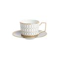 Wedgwood Renaissance Grey Teetasse mit Unterteller