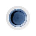 Hering Berlin Blue Silent flacher Teller mit hohem Rand