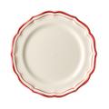 Gien Filets Rouge dessert plates, set of 4