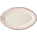 Gien Filets Pivoine Platte oval