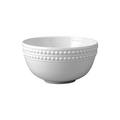 L'Objet Perlée White salad/cereal bowl