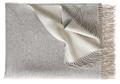 Eagle Products Alassio reversible blanket, ecru-light grey