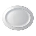 Bernardaud Cristal Platte oval, mittelgroß