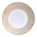 Bernardaud Ecume Mordoré dinner plate