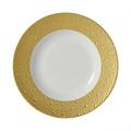Bernardaud Ecume Gold deep plate with rim, large