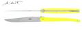 Forge de Laguiole Steakmesser Jean-Michel Wilmotte, gelb, 2er-Set