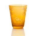 Theresienthal Schliersee tumbler, orange, pattern fox & pheasant
