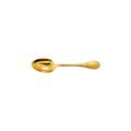 Christofle Marly coffee spoon, silverplated, gilded