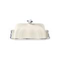 Gien Filets Cobalt butter dish