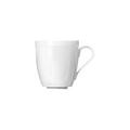 Sieger by Fürstenberg Stella White coffee mug (without saucer), coup-shaped
