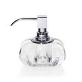 Decor Walther Crystal soap dispenser, clear, chrome