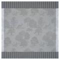 Le Jacquard Francais Souveraine table cloth, silver, 120 x 120 cm