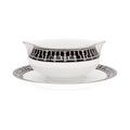 Haviland Tiara Black/Platinum sauce boat