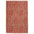 Leitner Friuli bath sheet, rust red