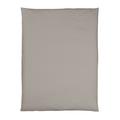 Christian Fischbacher Satin duvet cover, pebble (835), 140 x 220 cm