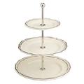 Gien Filets Taupe Etagere mit 3 Etagen