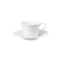 KPM Berlin espresso cup and saucer, white