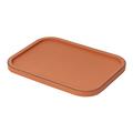 Giobagnara Stapelbares Tablett Polo, rechteckig groß, H 1,5 cm, mango