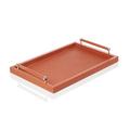 Giobagnara Elie Saab leather tray, small, orange