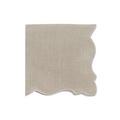 La Gallina Matta Angelina napkin, beige/white