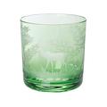 Theresienthal Kilimandjaro double old fashioned tumbler, green, pattern kudu