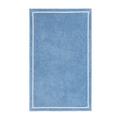Yves Delorme Duetto guest towel, pastel blue with white border
