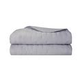Yves Delorme Triomphe bed throw, platinum, 180 x 240 cm