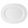 Bernardaud Ecume Weiß Platte oval, groß