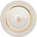 Wedgwood Anthemion Grey presentation plate