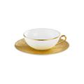 Raynaud Italian Renaissance Gold tea cup and saucer