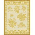 Le Jacquard Francais Geschirrtuch Jardin des Roses, gelb