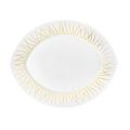 J.L Coquet Toundra Gold Teller oval