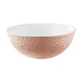 Raynaud Minéral Irisé Copper salad bowl