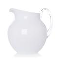 Mario Luca Giusti Palla acrylic jug, white