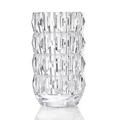 Baccarat Louxor round vase, clear, H 23 cm