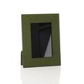 Giobagnara Pietro leather frame, olive green, photo size 10 x 15 cm (4'' x 6'')