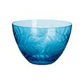 Theresienthal Feuilles bowl, large, blue