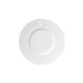 KPM Arkadia bread & butter plate, white, medallion Diomedes' horse