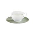 Raynaud Italian Renaissance Celadon breakfast cup and saucer
