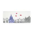 Gien Ca c'est Paris rectangular cake platter