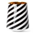 Sieger by Fürstenberg Grand Cru Gold white wine tumbler, black curl