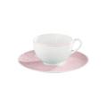 Raynaud Italian Renaissance Light Rose breakfast cup and saucer