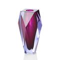 Moser Gema vase, alexandrite/rose