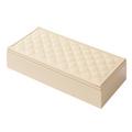 Riviere Rechteckige Box Vanity, elfenbein